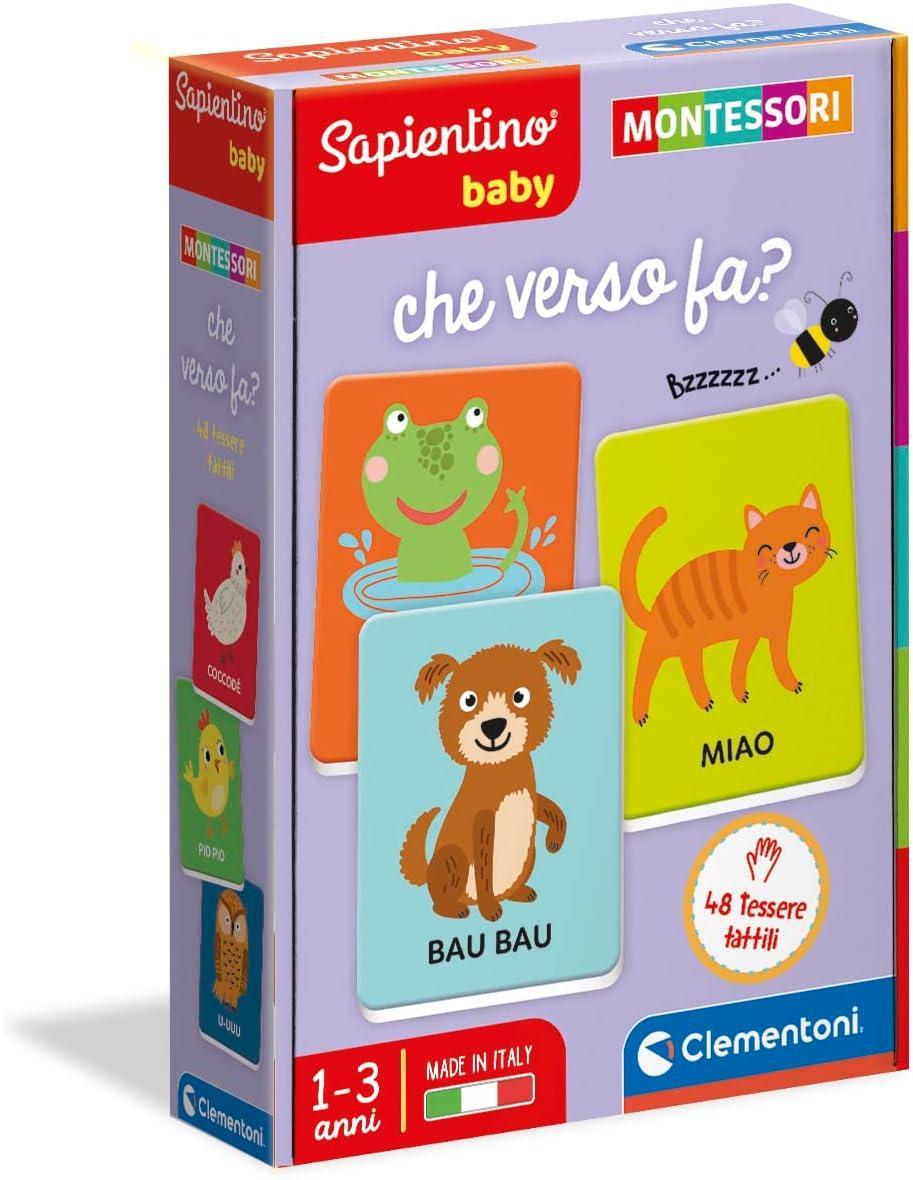 clementoni sapientino baby montessori che verso fa