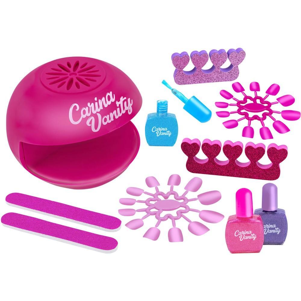 globo carina vanity set unghie