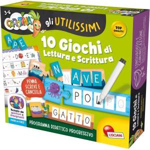 Carotina 10 giochi di lettura e scrittura