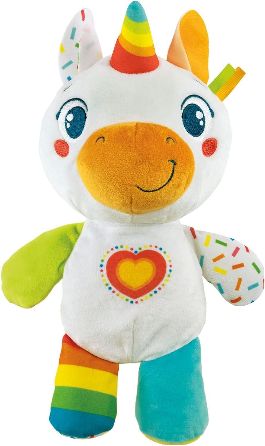 clementoni baby unicorno peluche laila