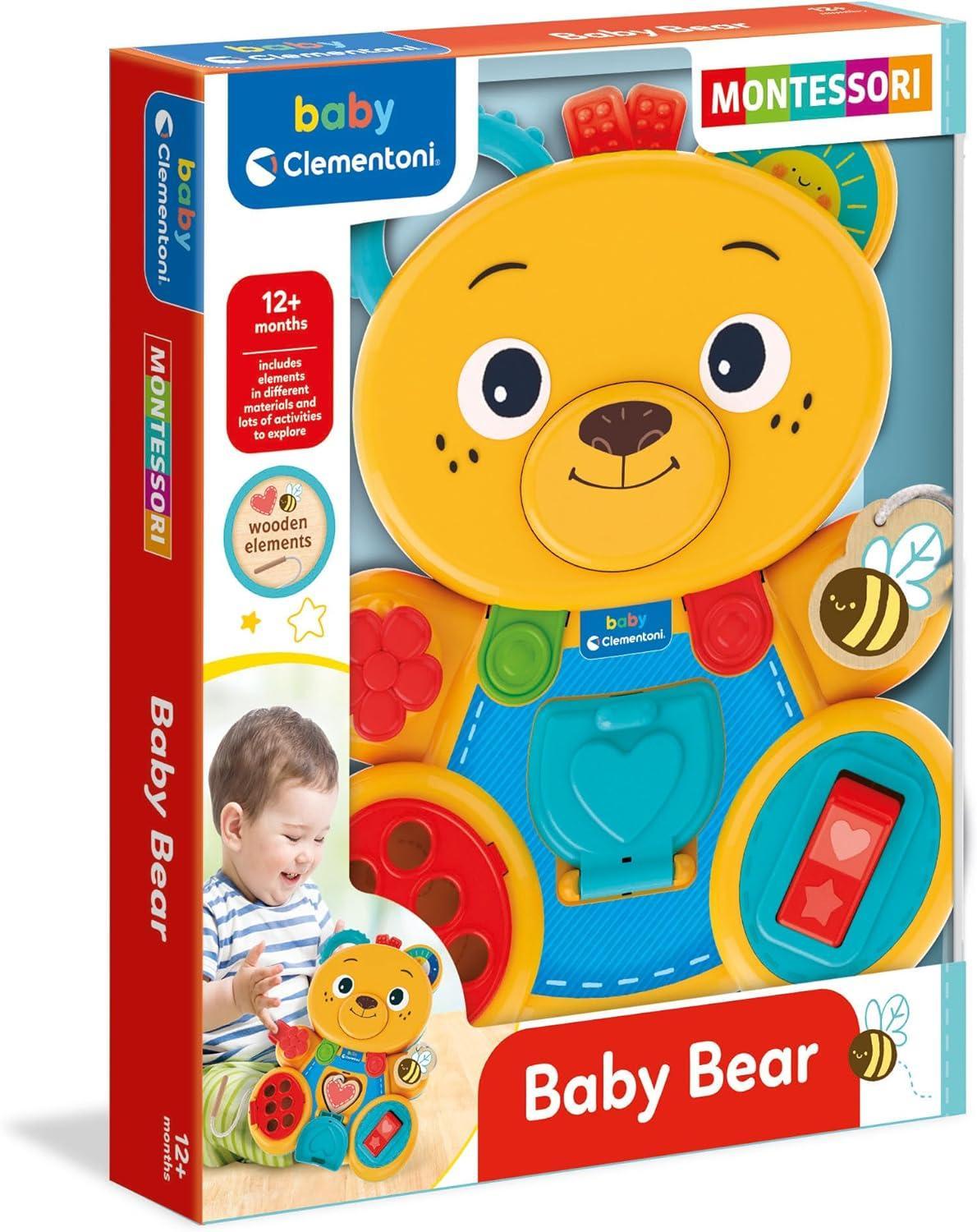 clementoni montessori baby orso