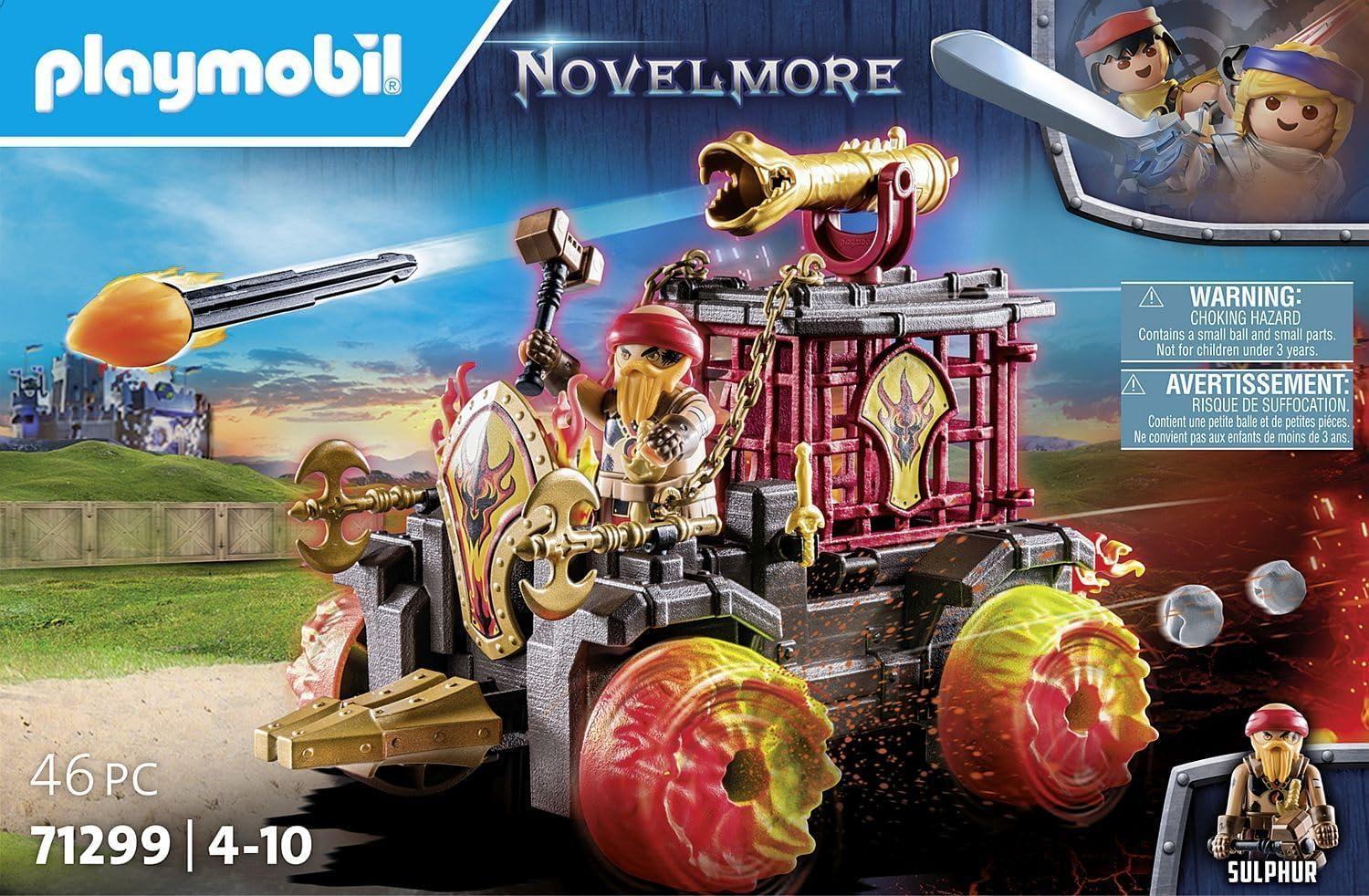 playmobil novelmore guerrieri di burnham