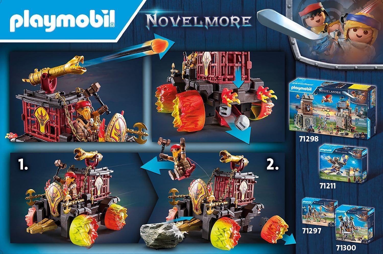 playmobil novelmore guerrieri di burnham