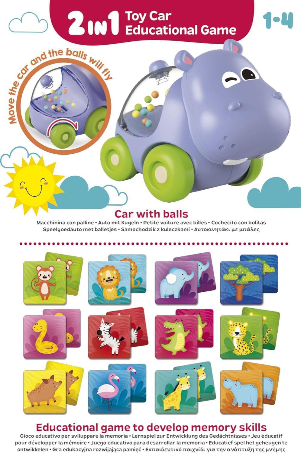 liscianigiochi carotina baby hippo car