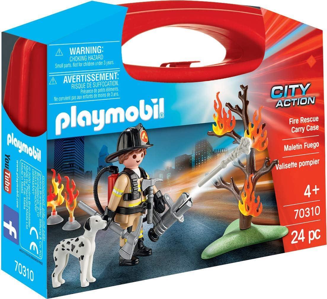 playmobil valigetta vigili del fuoco