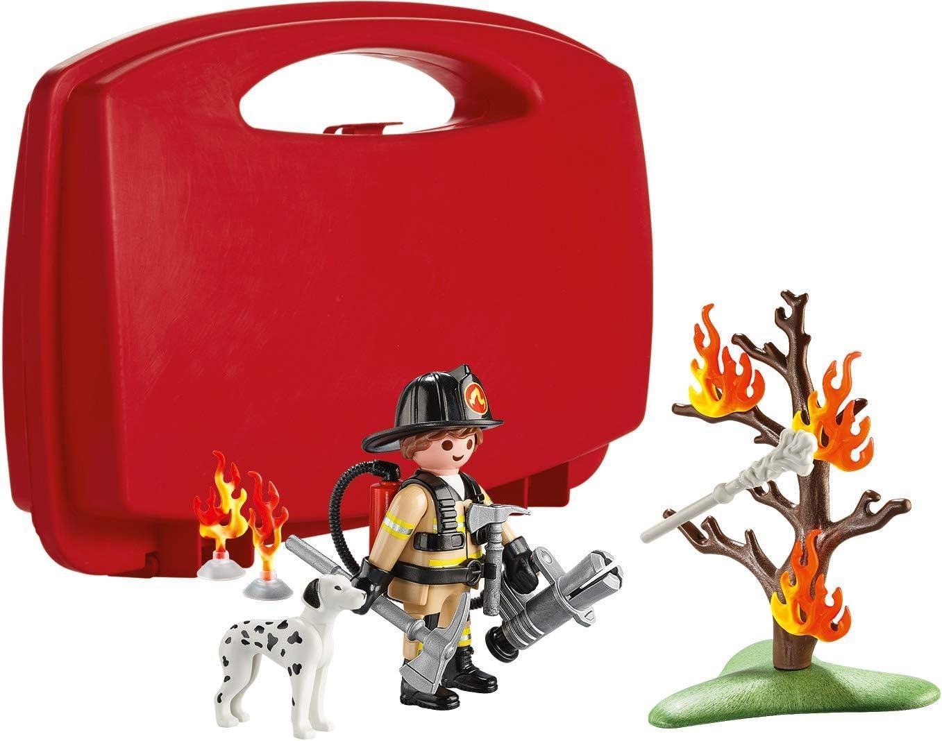 playmobil valigetta vigili del fuoco