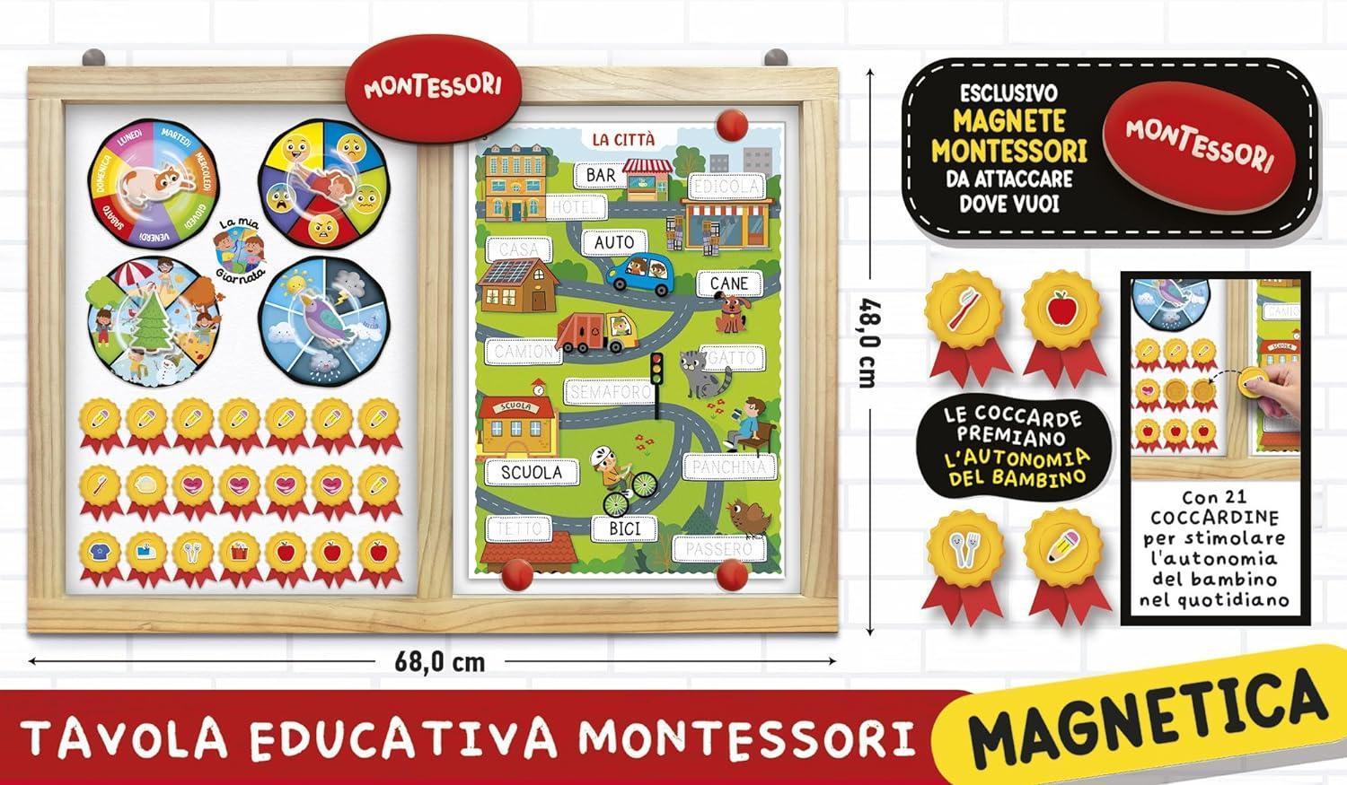 liscianigiochi super scuola montessori tavola educativa