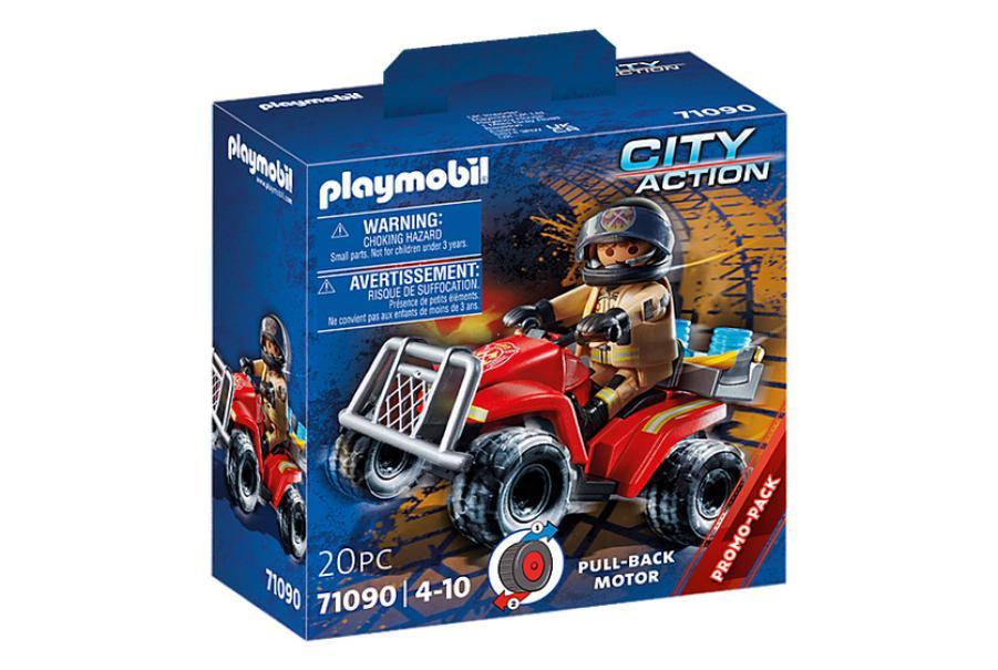 playmobil quad vigili del fuoco