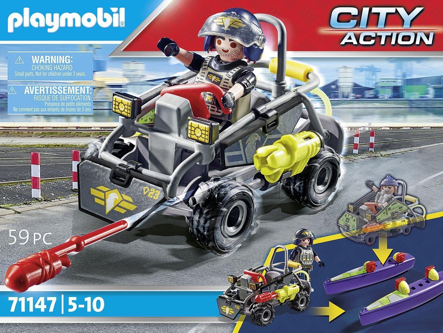 playmobil city action unita' speciale