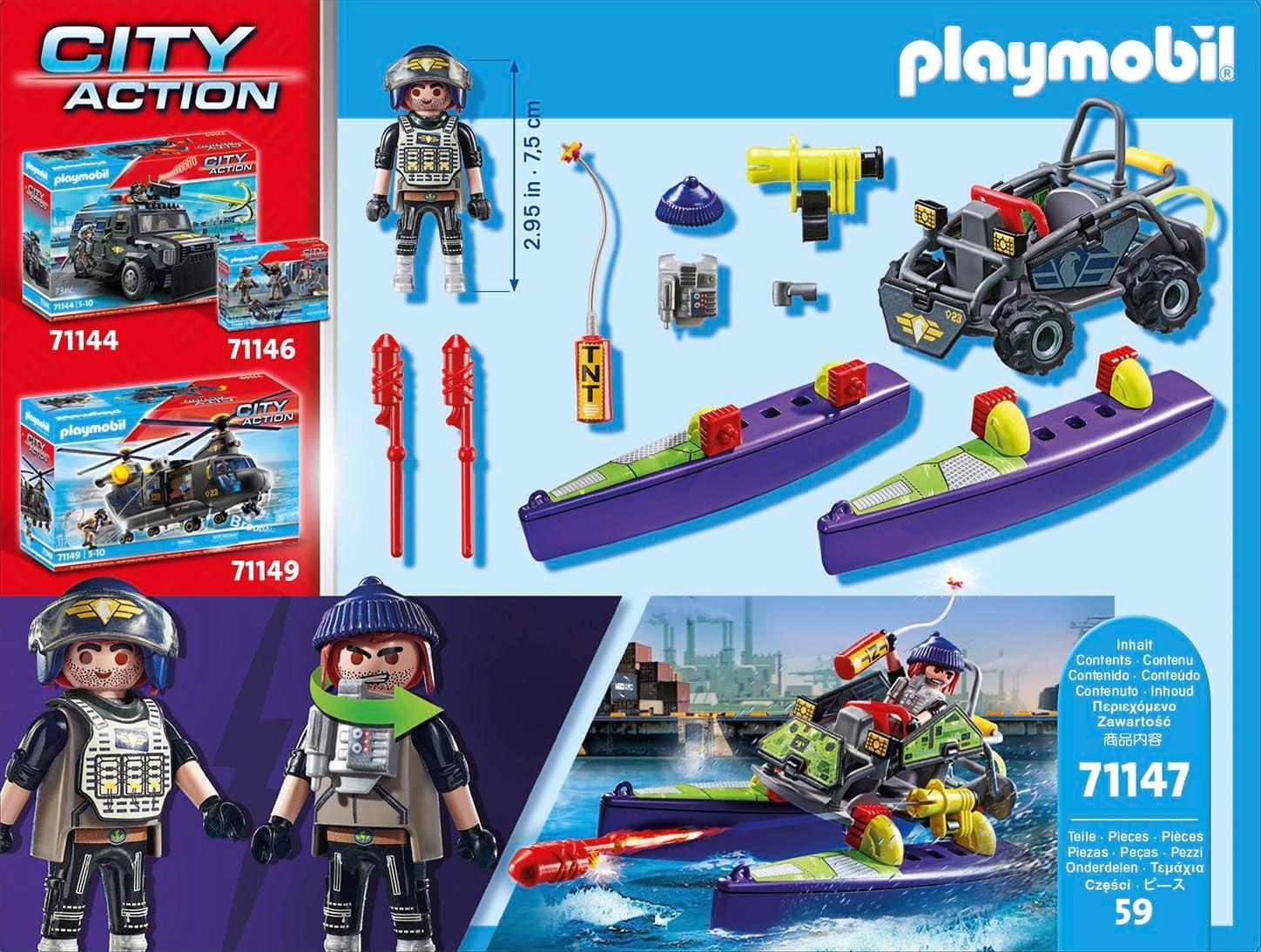 playmobil city action unita' speciale