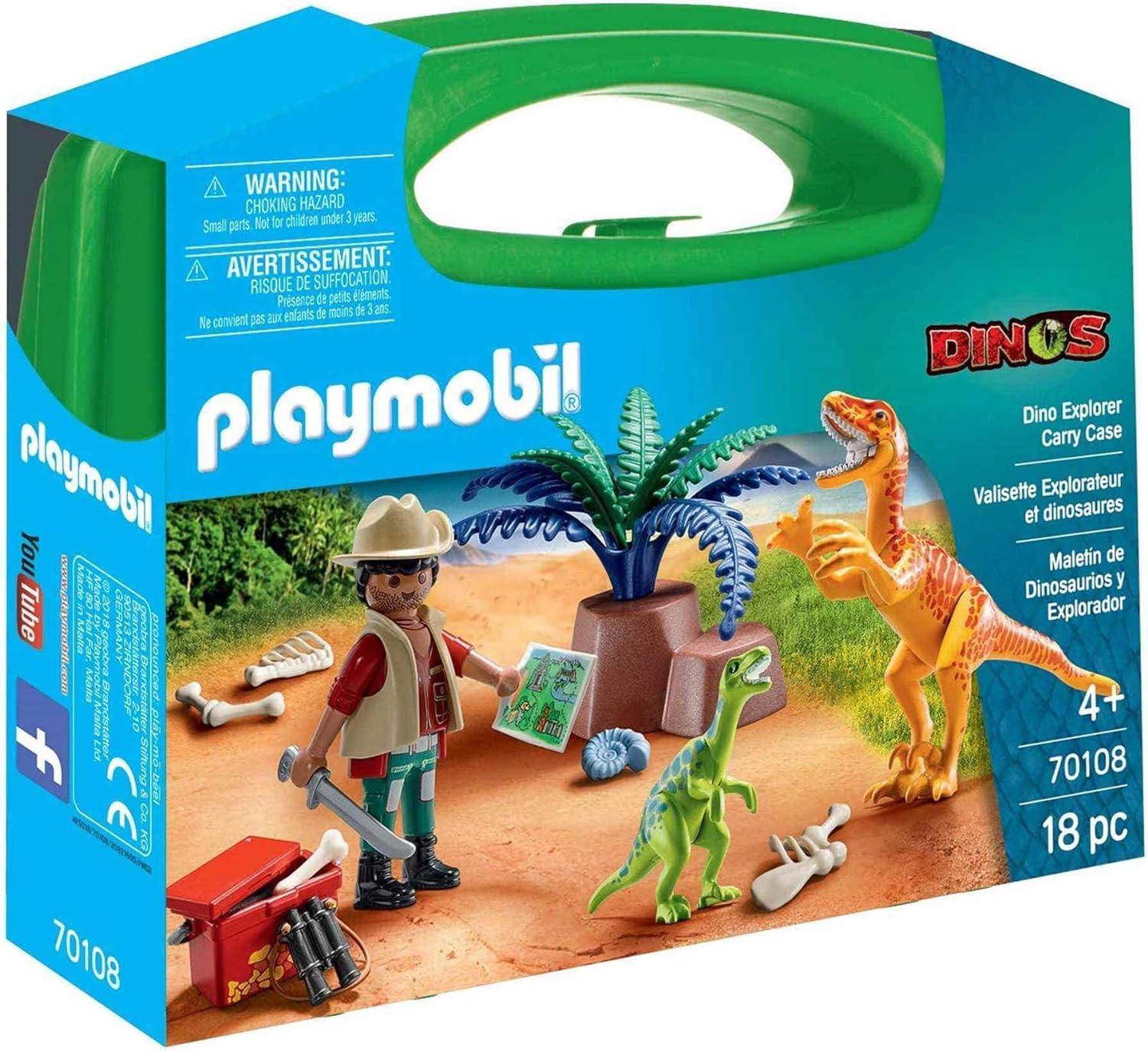 playmobil valigetta dinos