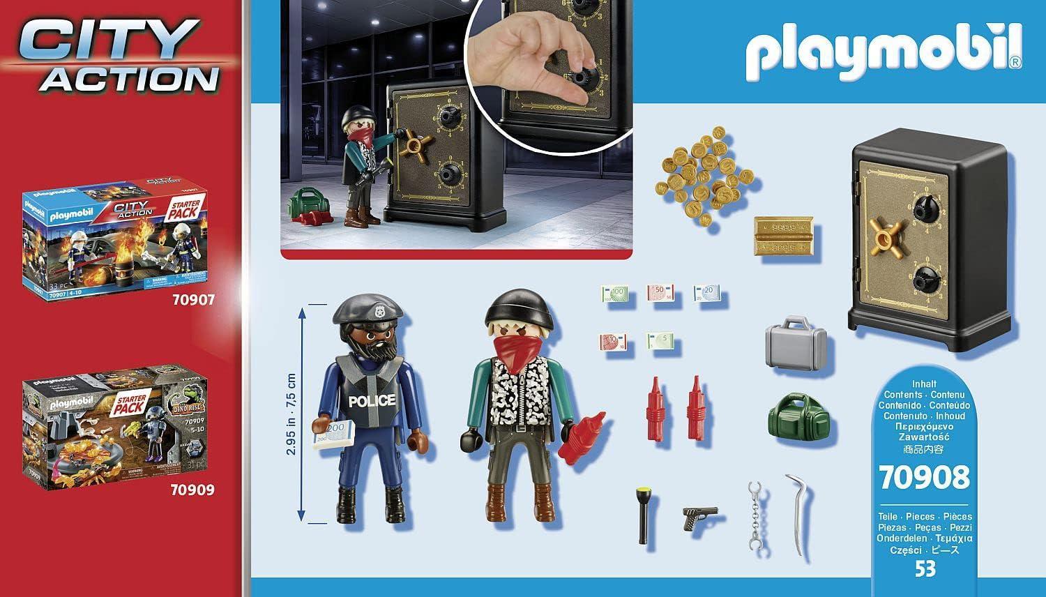 playmobil ladro e cassaforte