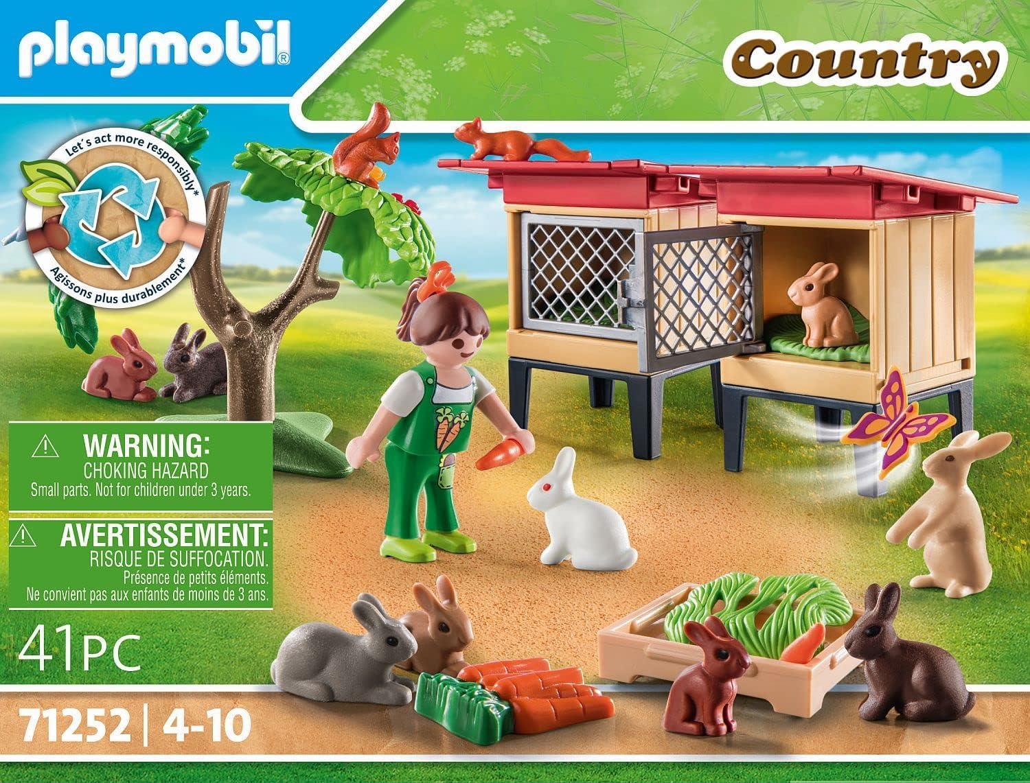 playmobil recinto dei conigli