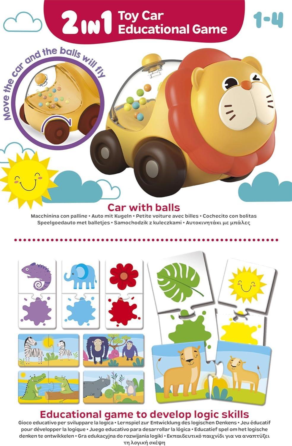 liscianigiochi carotina baby lion car