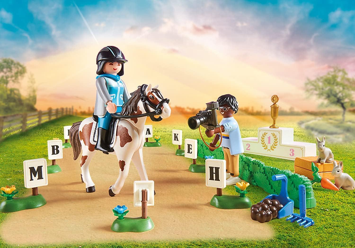 playmobil torneo di equitazione