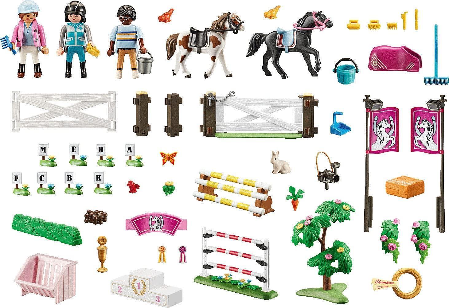 playmobil torneo di equitazione