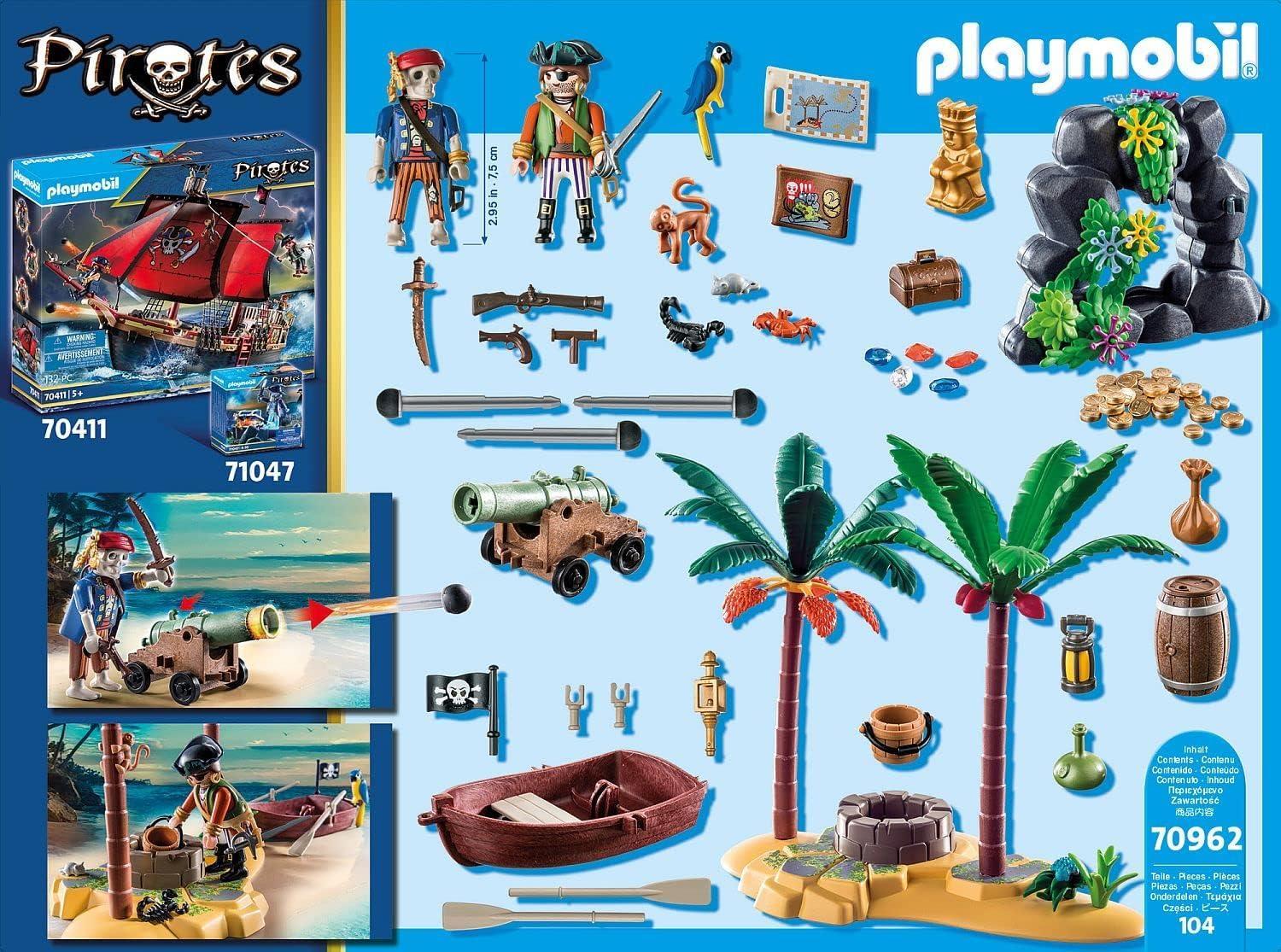 playmobil isola dei pirati