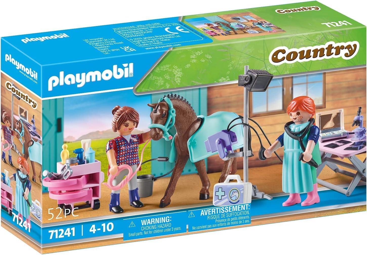 playmobil veterinaria del maneggio