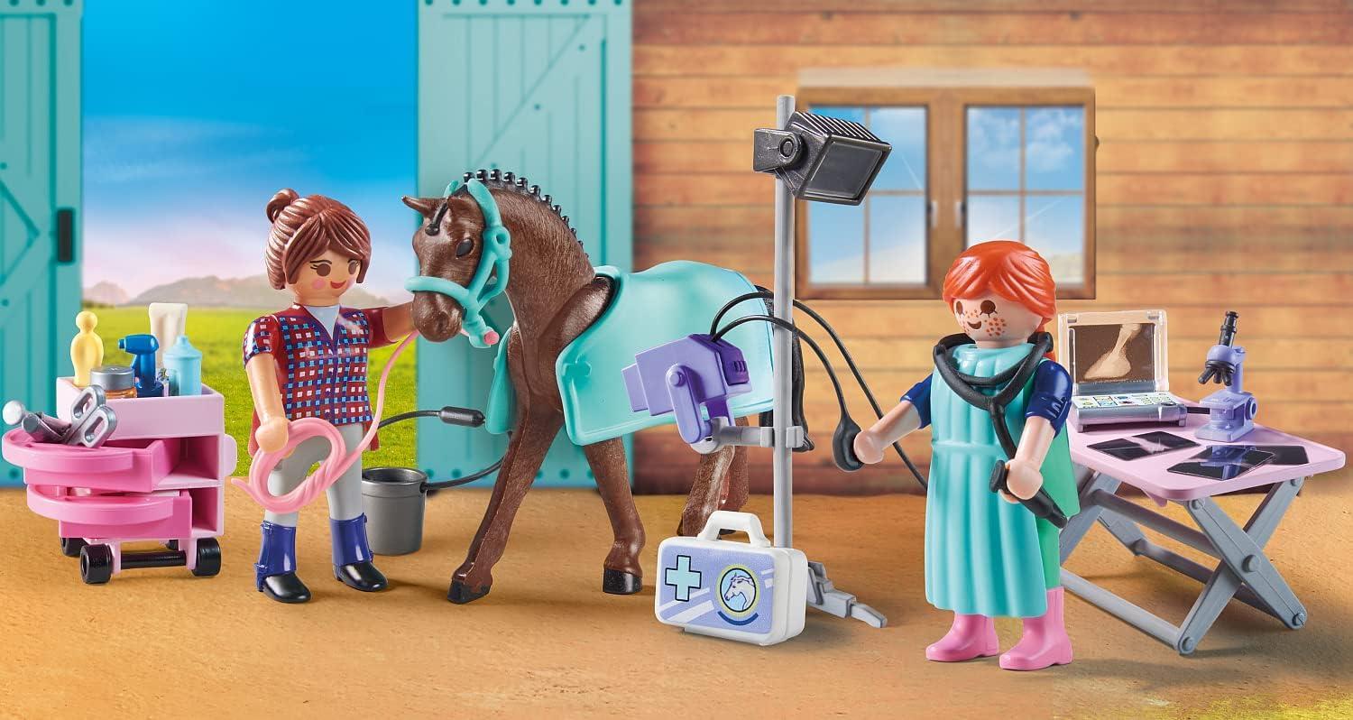 playmobil veterinaria del maneggio