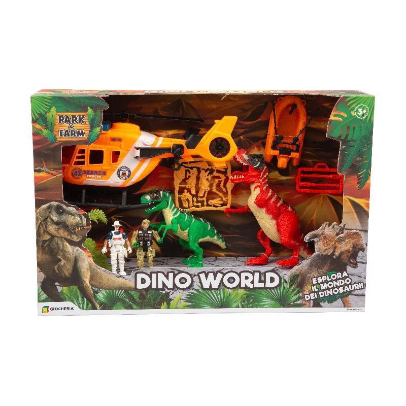 giocheria dino world set esplora