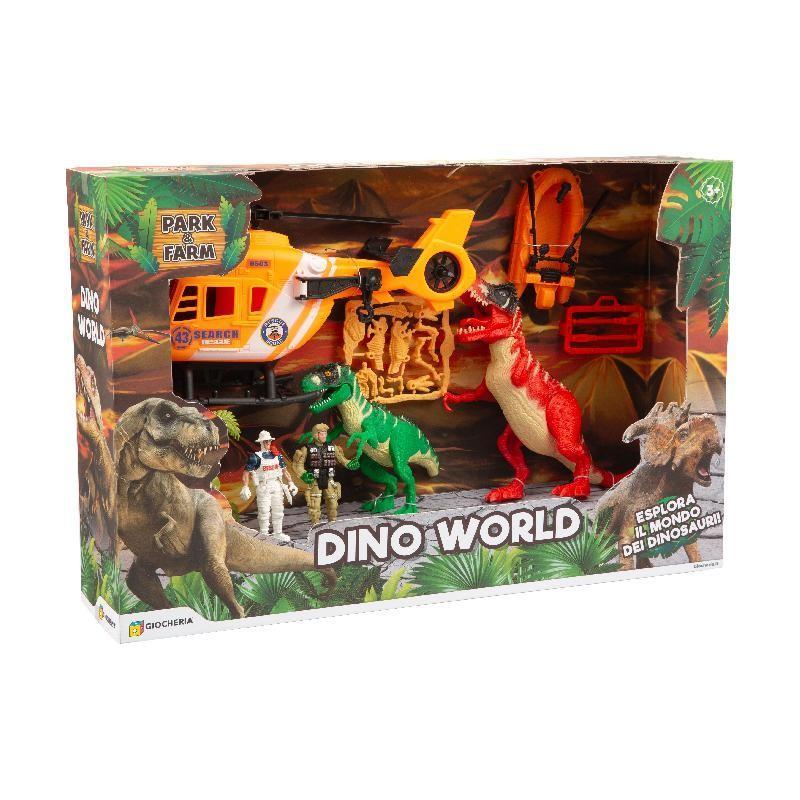 giocheria dino world set esplora