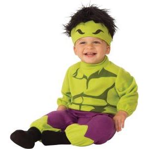 Costume baby hulk tg.6-12 mesi