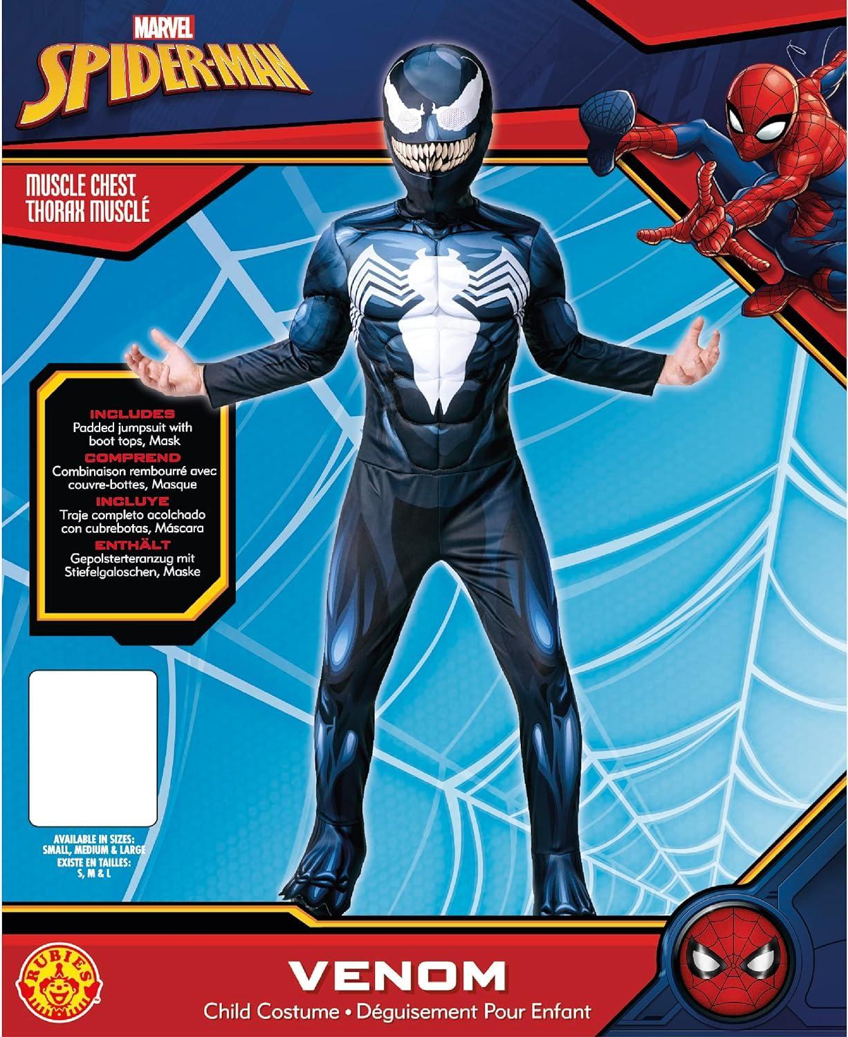 rubies costume venom deluxe tg5-7 anni