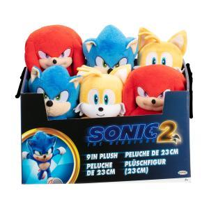 Sonic 2 movie peluche cm23 assortito