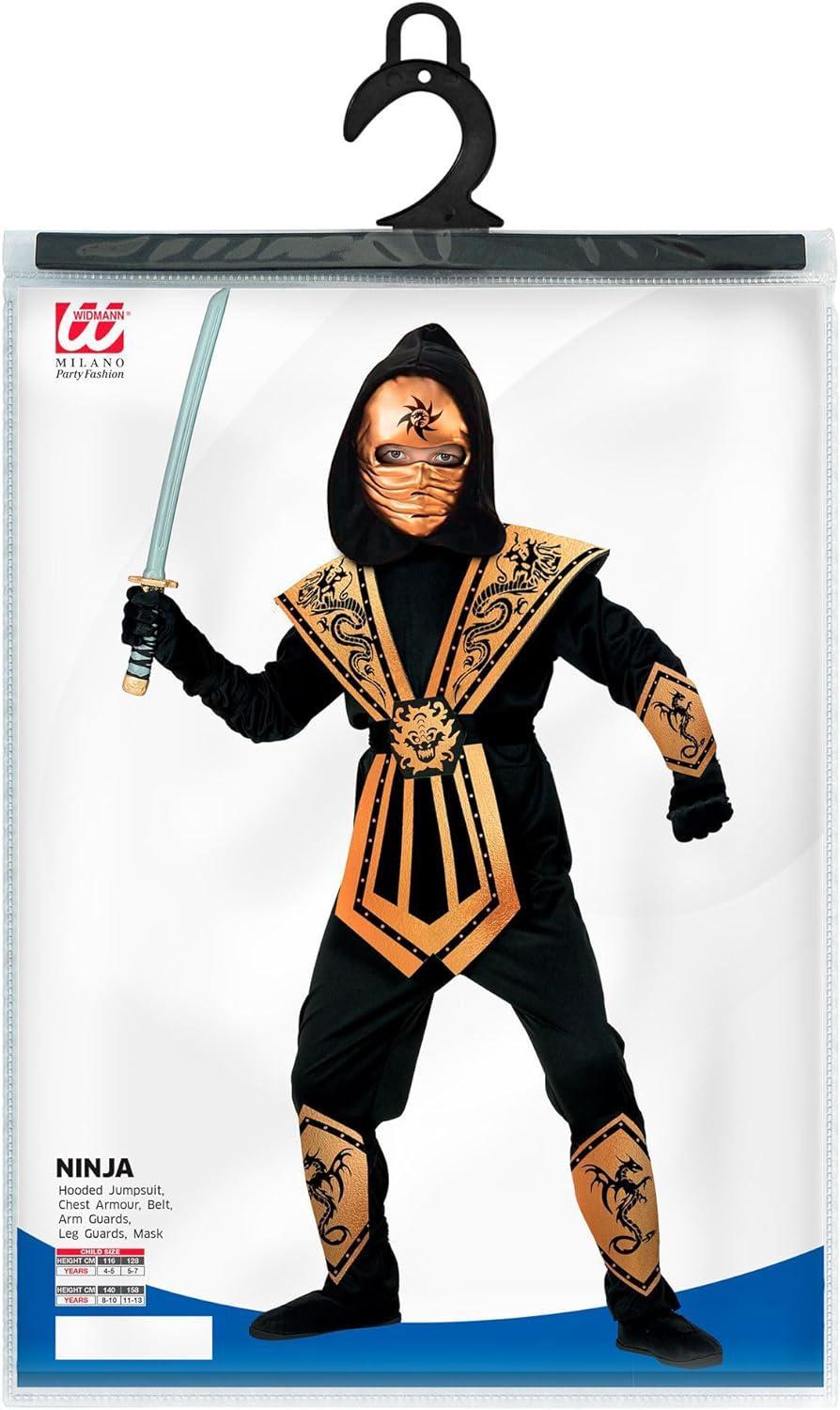 widmann costume gold kombat ninja tg140