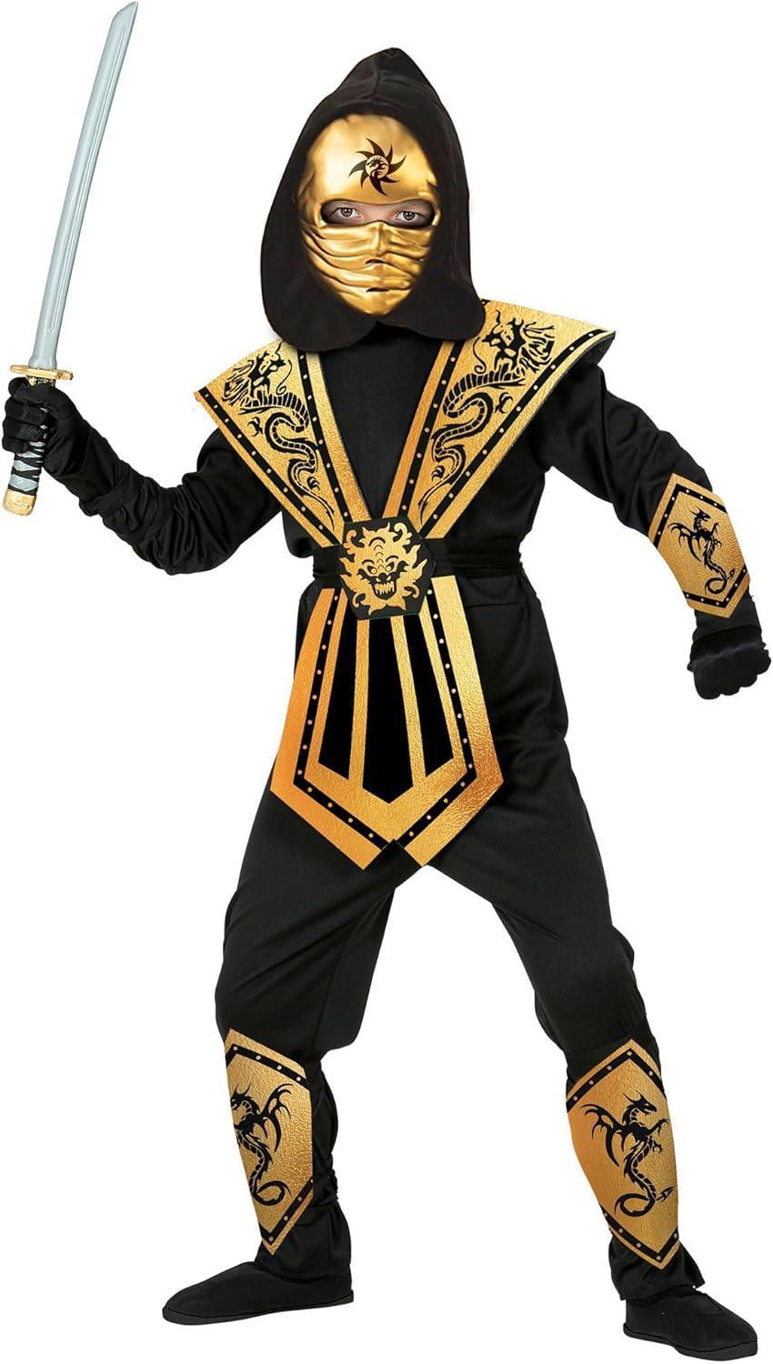 widmann costume gold kombat ninja tg140