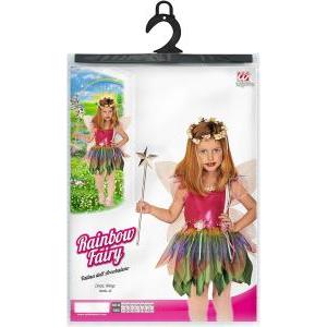 Costume fatina dell'arcobaleno tg128