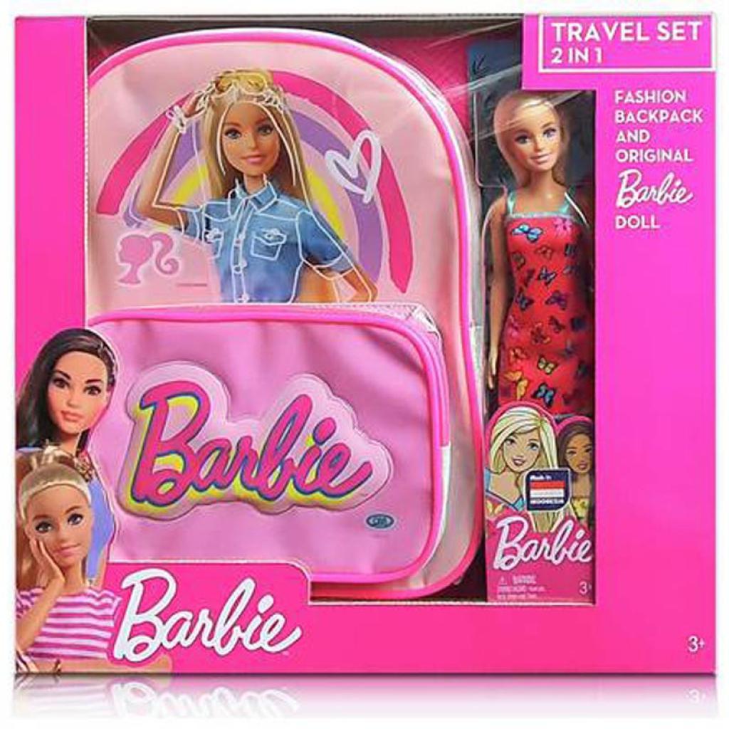 ods barbie zainetto con bambola