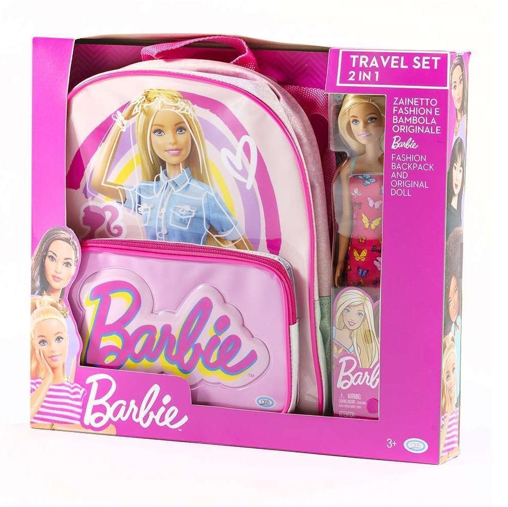 ods barbie zainetto con bambola