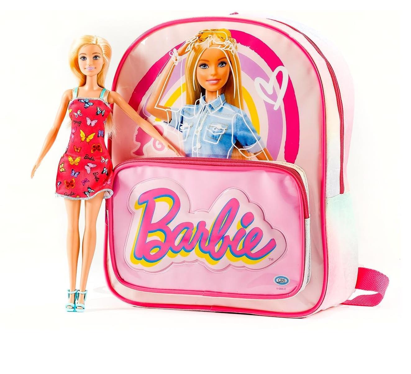 ods barbie zainetto con bambola