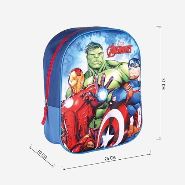 cerda zainetto asilo 3d avengers