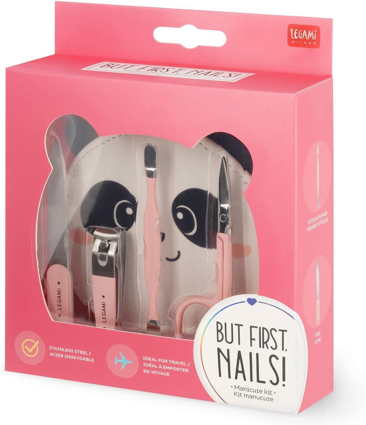 legami manicure set panda