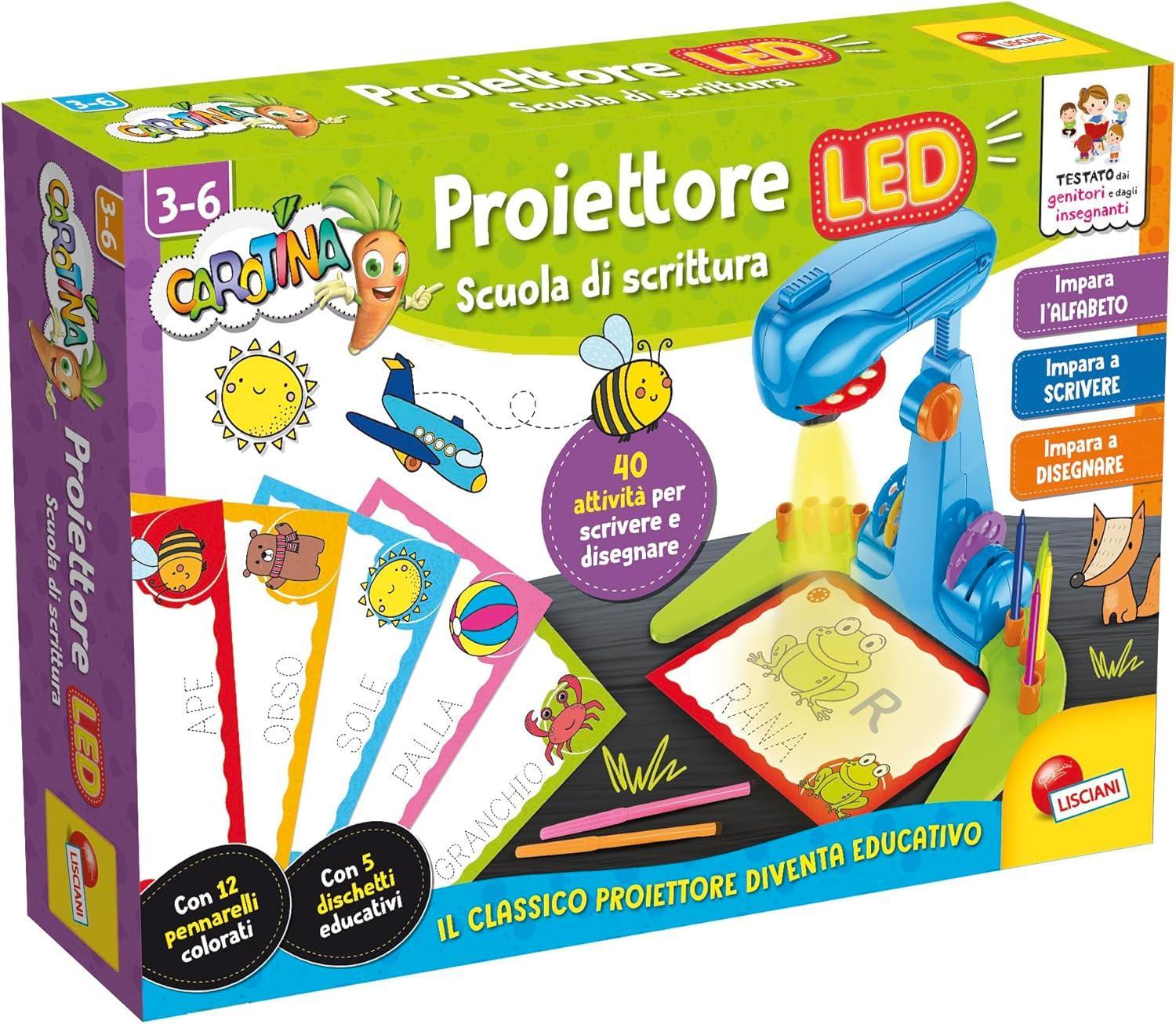 liscianigiochi proiettore led scuola di scrittura