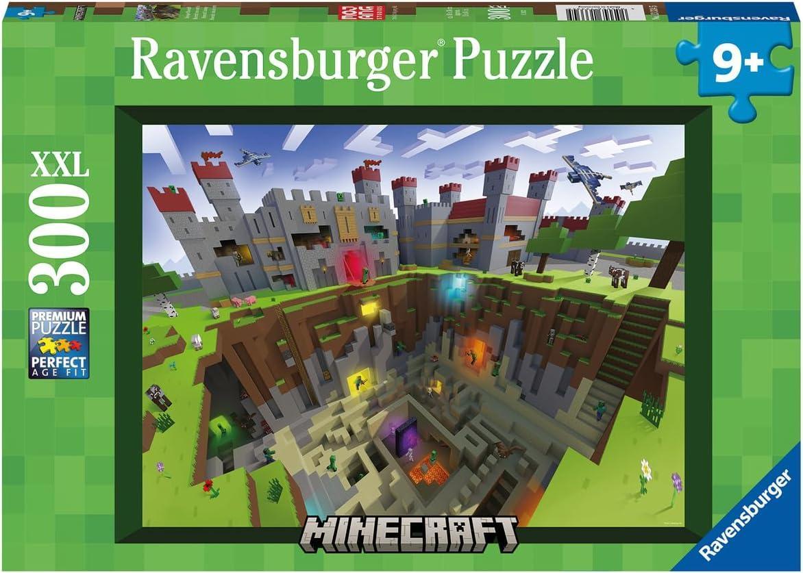 ravensburger puzzle 300pz minecraft cutaway