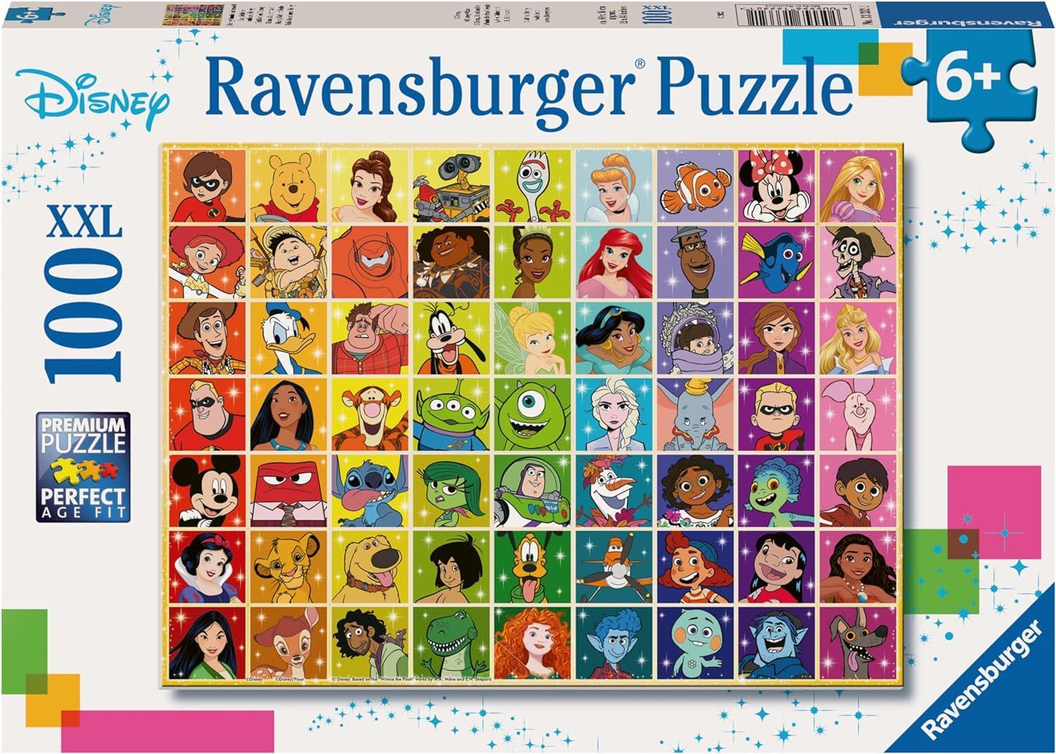 ravensburger puzzle 100pz disney multi character