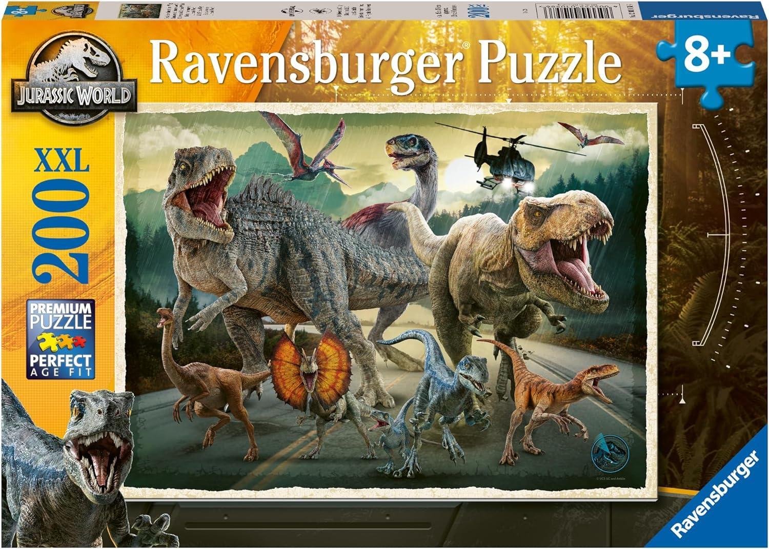 ravensburger puzzle 200pz jurassic world