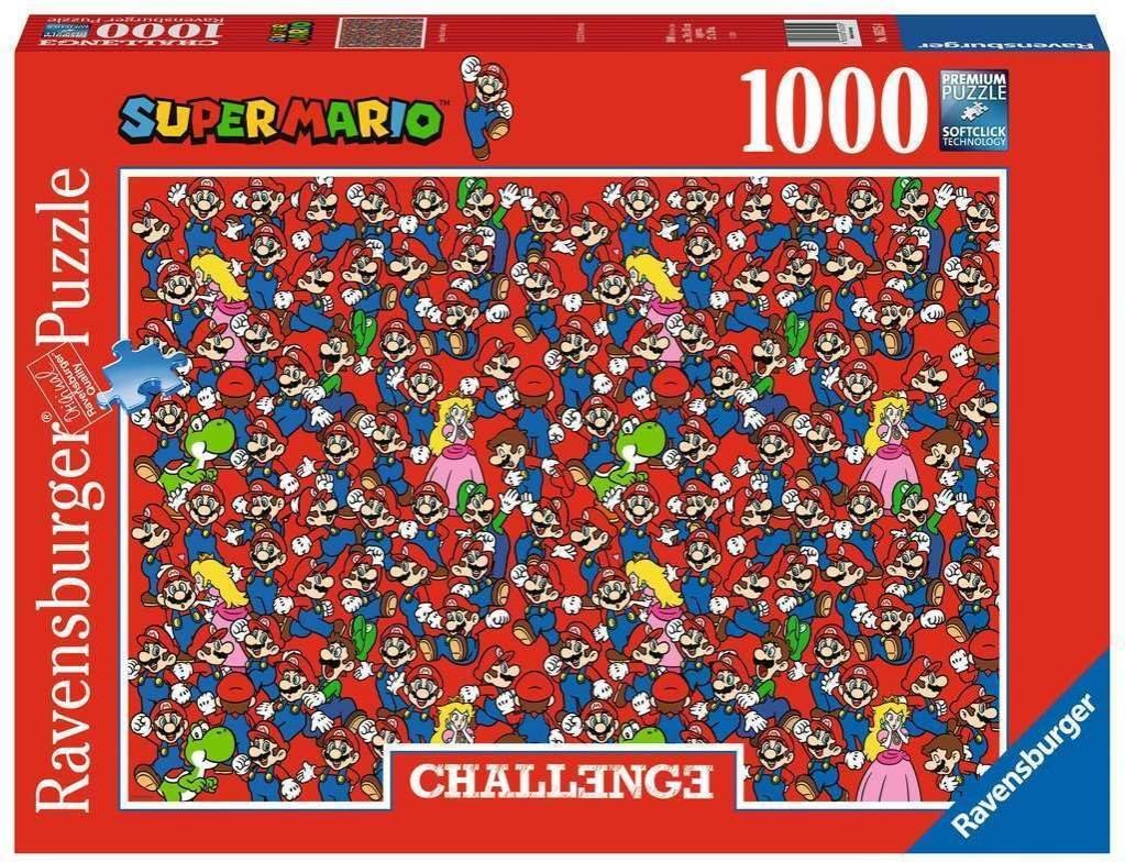 ravensburger puzzle 1000pz super mario bros challenge