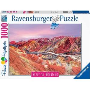 Puzzle 1000pz montagne arcobaleno cina