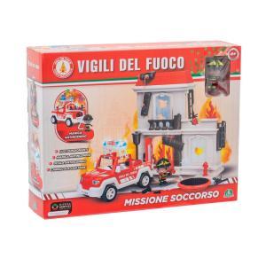 Vigili del fuoco missione soccorso