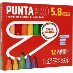 Pennarelli punta pro 12 pz 5.8