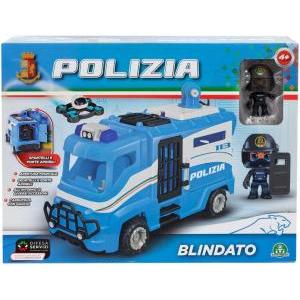 Polizia blindato con personaggio