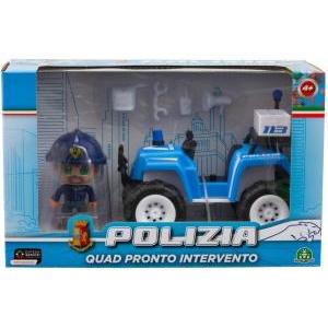 Polizia quad con personaggio