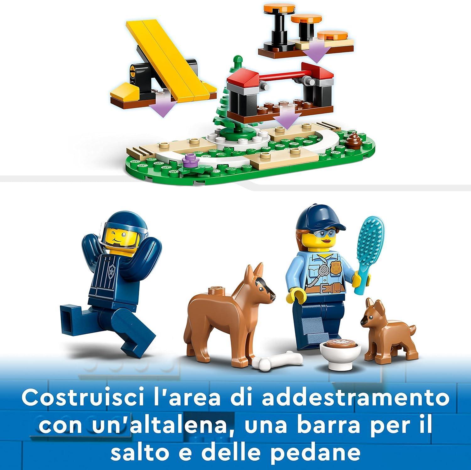 lego addestramento cinofilo 60369