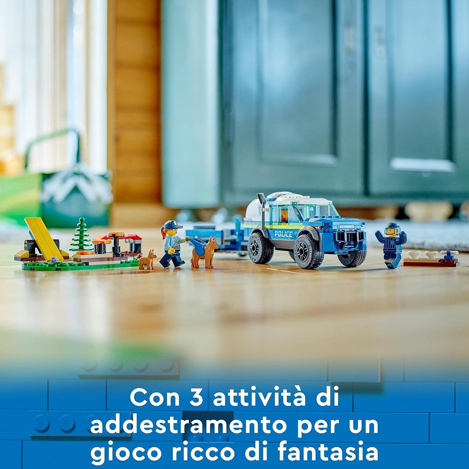 lego addestramento cinofilo 60369