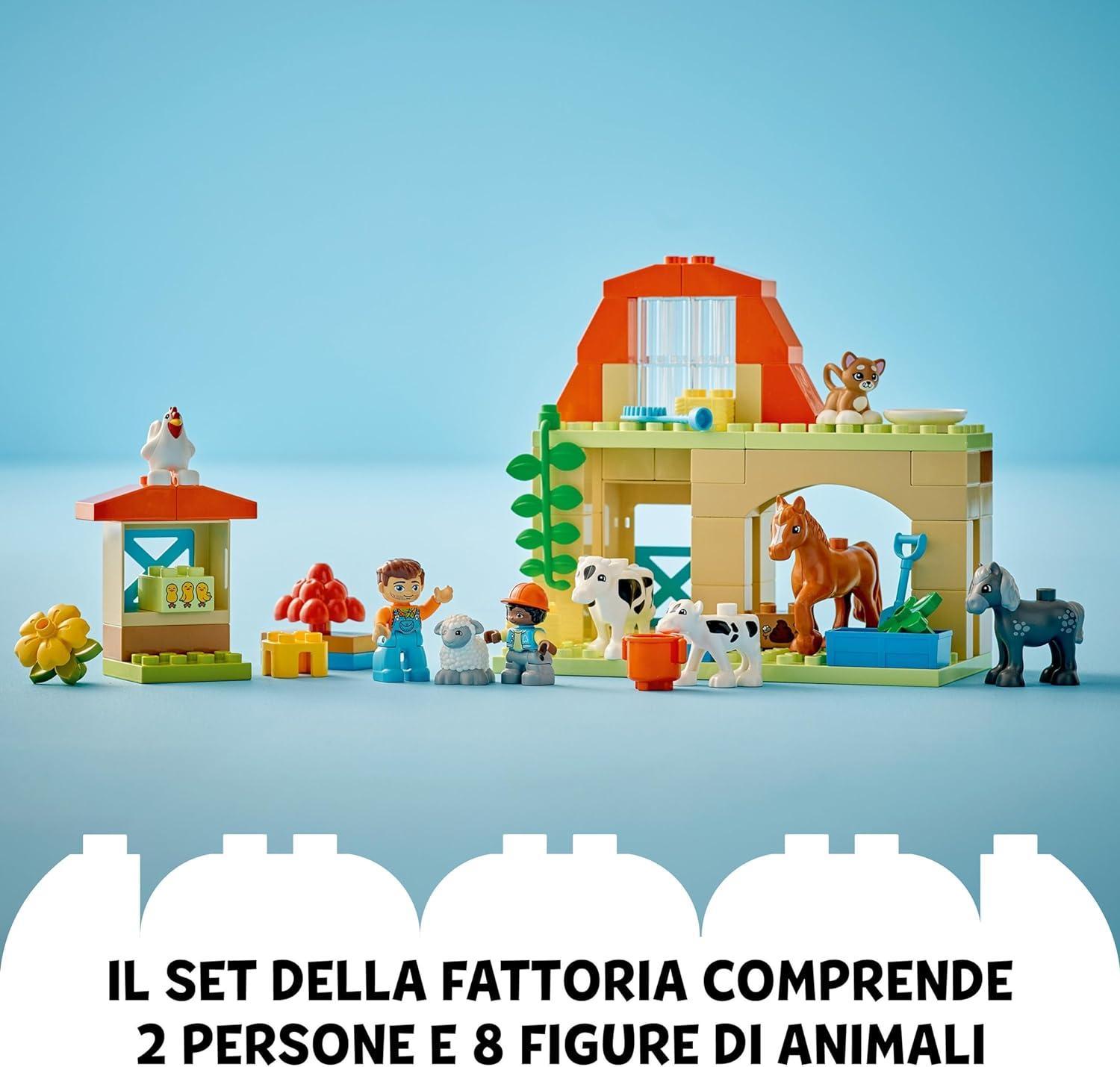 lego cura degli animali di fattoria 10416