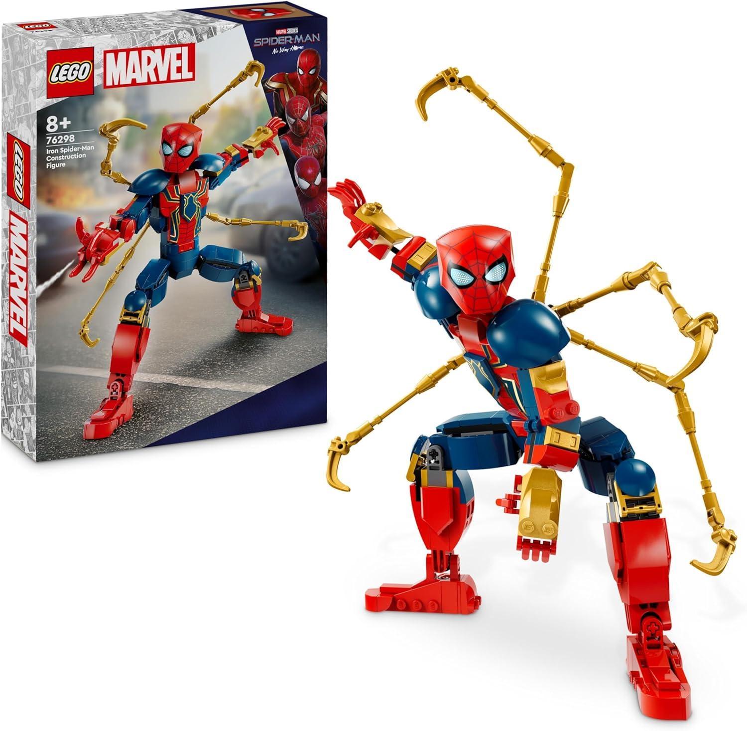 lego iron spiderman personaggio